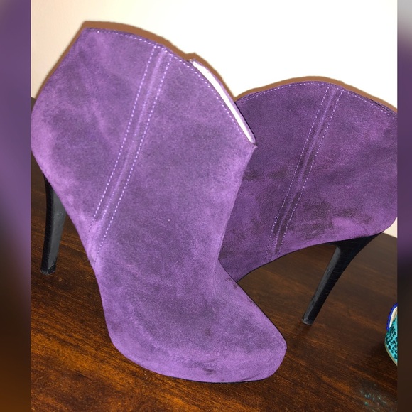 Jessica Simpson Shoes - JESSICA SIMPSON Purple Booties